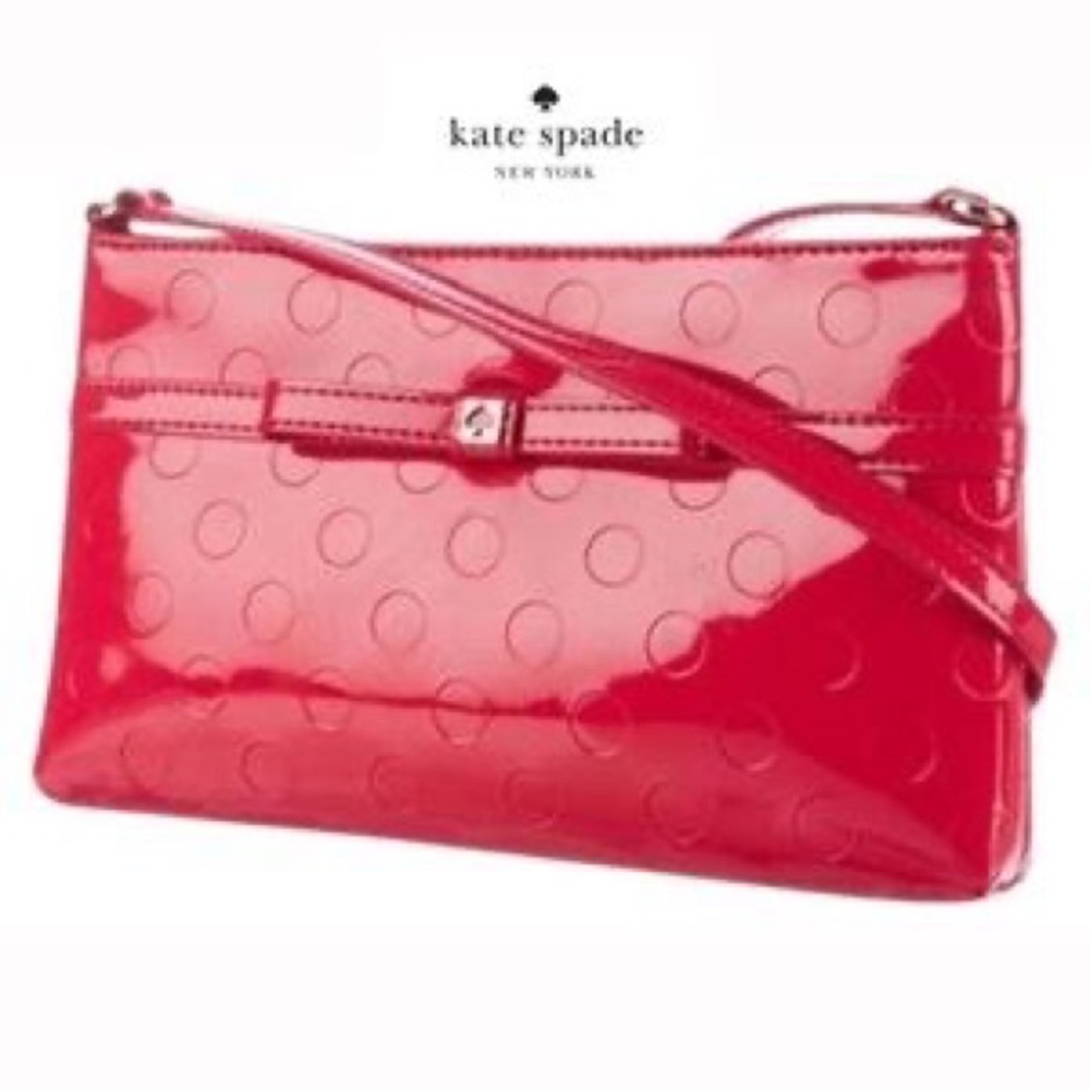 Kate Spade Camellia Amy Street Crossbody in Chili Red